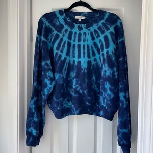 Tie dye cropped sweater